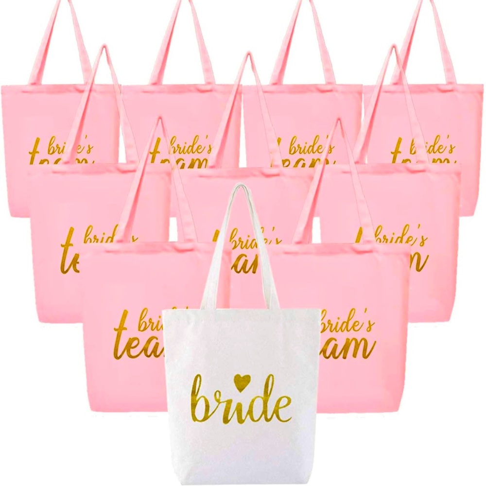 Bride & Team Tote Bags
